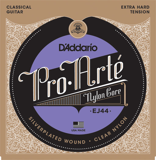 D'Addario EJ44 Pro-Arte Nylon Classical Guitar Strings, Extra Hard Tension