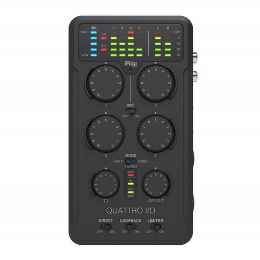 IK Multimedia IP-IRIG-QUATTRO IRig Pro Quattro I/O Audio Interface