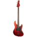 Brubaker JXB-4 Standard Bass Guitar - Tangerine Metallic - Display Model - Display Model