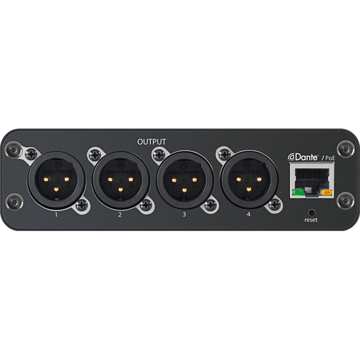 Shure ANI4OUT-XLR 4-Channel Audio Network Interface - New