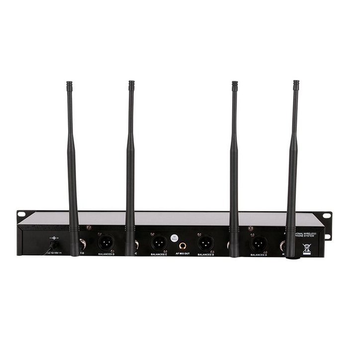 ADJ WM-419 4-Channel Handheld Wireless Microphone System