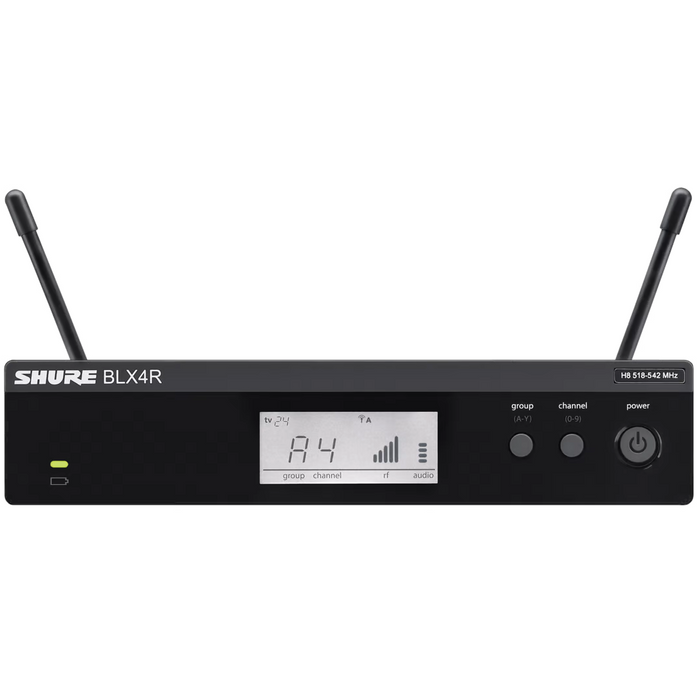 Shure BLX24R/SM58 Wireless Rack-Mount System with SM58 - H9 Band - New