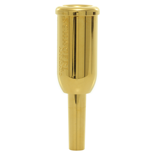 Schagerl Apredato Trumpet Mouthpiece - Gileno Santana, Gold