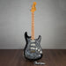 Fender Custom Shop 68' Stratocaster Electric Guitar - Black Paisley - #CZ565613