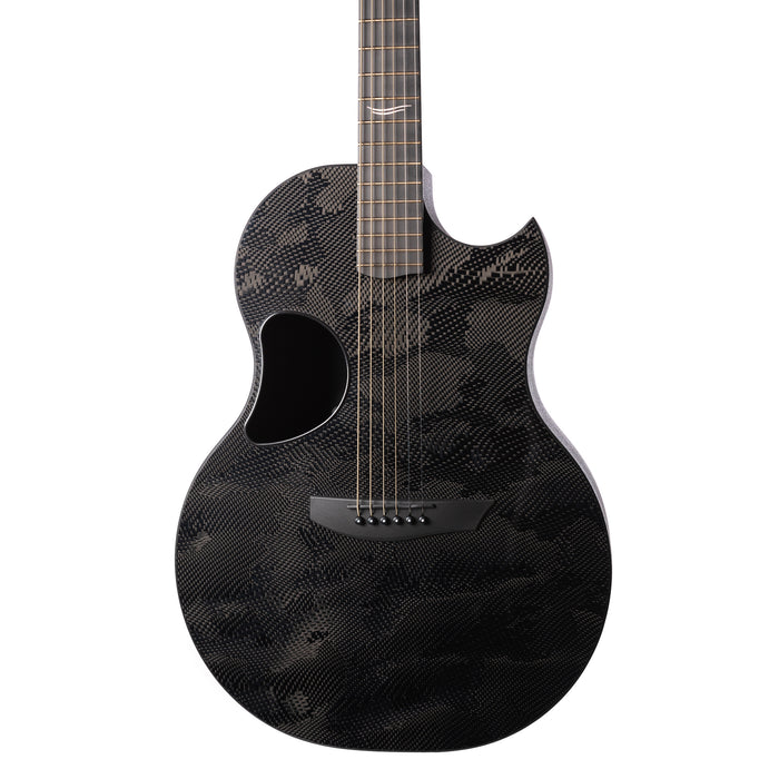 McPherson 2022 Sable Carbon Acoustic Guitar - Camo Top, Gold Hardware - New