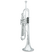 XO Brass 1602S Bb Yellow Brass Trumpet - Silver Plated