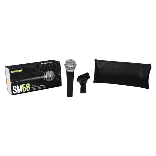 Shure SM58-LC Cardioid Dynamic Vocal Microphone