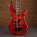 Spector USA Custom NS2 Bolt-On Bass Guitar - Inferno Red Gloss - #555 - Display Model, Mint