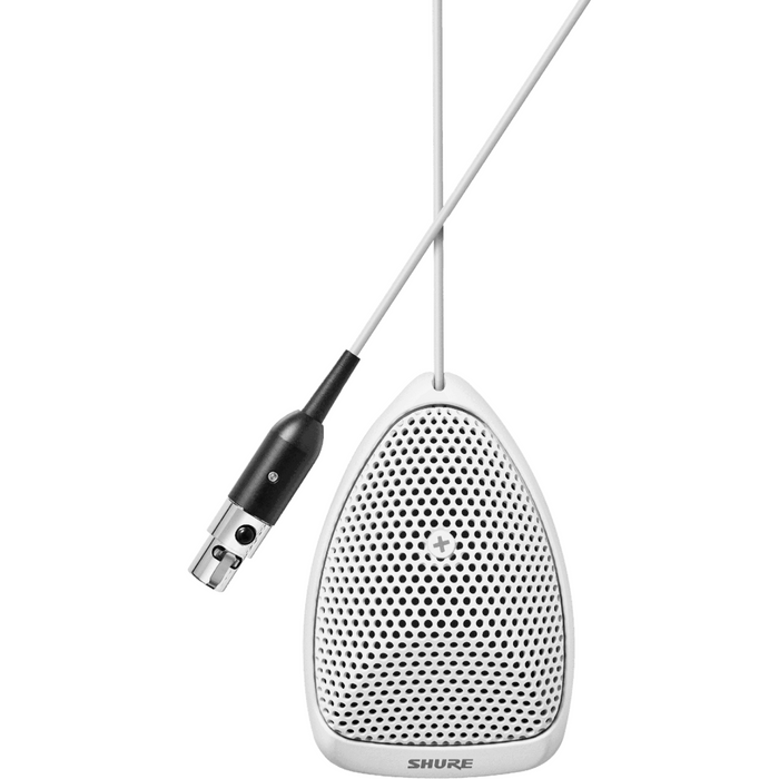 Shure MX391W/O Microflex Boundary Omnidirectional Microphone - White