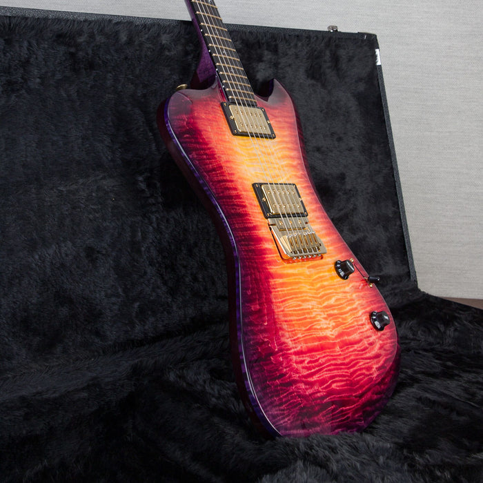 Knaggs Chesapeake Tuckahoe T1 Top Electric Guitar - Sunrise Burst - #62