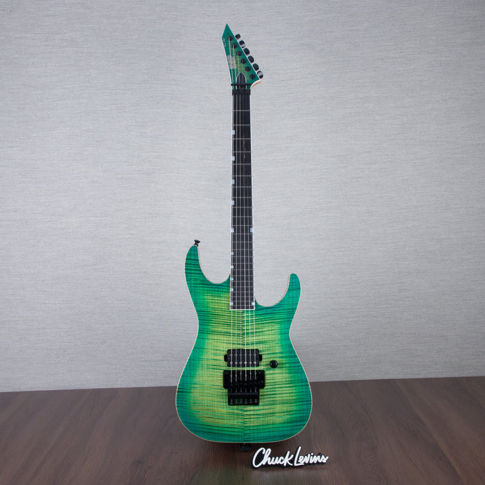 ESP USA M-I DX FR Electric Guitar - Lime Burst - #US24290