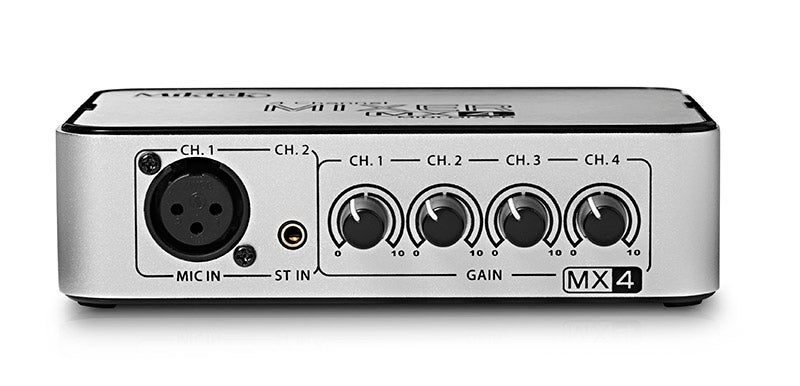 Miktek MX4 4 Channel Mini Stereo Mixer