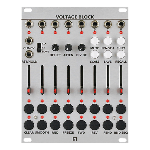 Malekko Voltage Block CV Sequencer Module - Silver