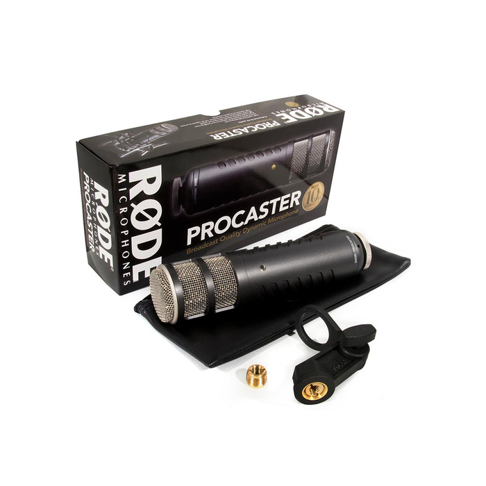 Rode ProCaster Cardioid Dynamic Broadcast Microphone - Mint Open Box