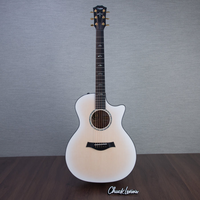 Taylor 50th Anniversary Limited Edition 614ce Acoustic Electric Guitar - Translucent White - #1205064027