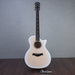 Taylor 50th Anniversary Limited Edition 614ce Acoustic Electric Guitar - Translucent White - #1205064027