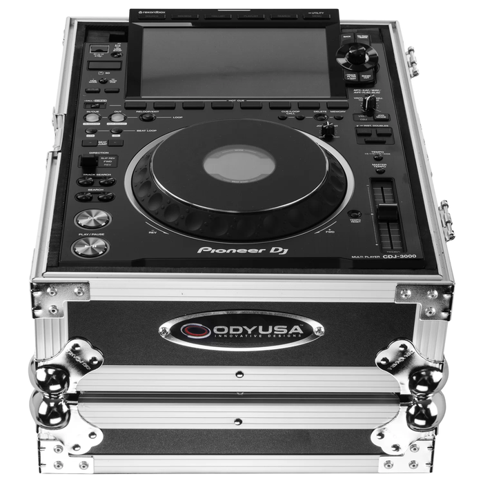 Odyssey FZ3000 Pioneer CDJ3000 Flight Case with Removable Back Panel