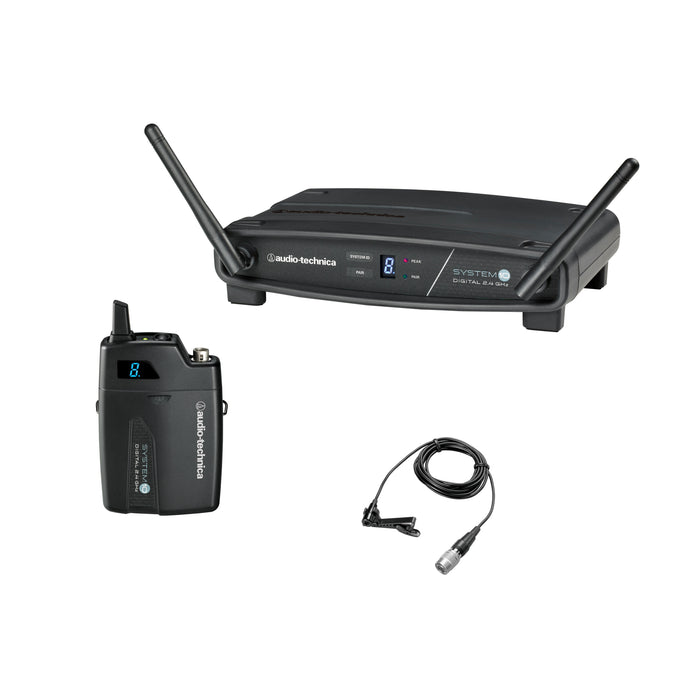 Audio-Technica ATW-1101/L System 10 Digital Lavalier Wireless System - New