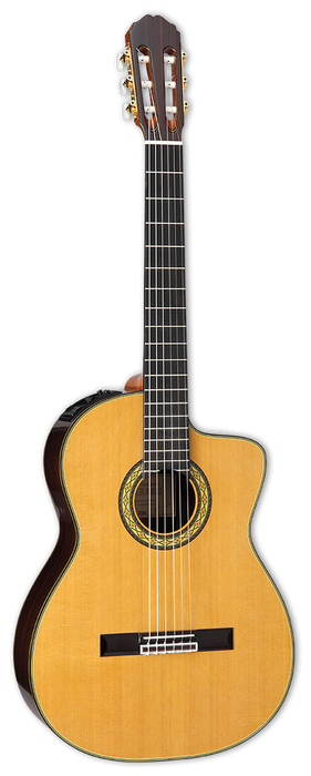 Takamine TH5C Hirade Concert Classical Nylon String Acoustic Electric Guitar - Natural - New