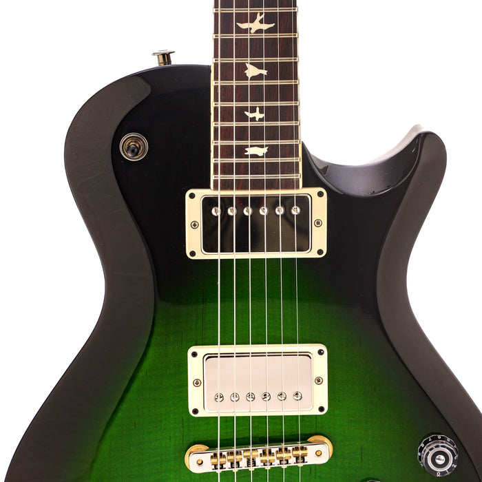 PRS S2 McCarty 594 Singlecut Electric Guitar - Emerald Green With Teardrop Burst Custom Color - New