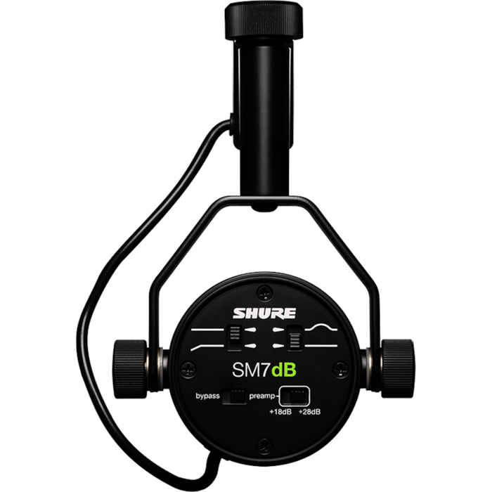 Shure SM7dB Active Dynamic Cardioid Vocal Microphone