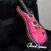 PRS Custom 24 10-Top Electric Guitar - Bonnie Pink With Purple Burst - New