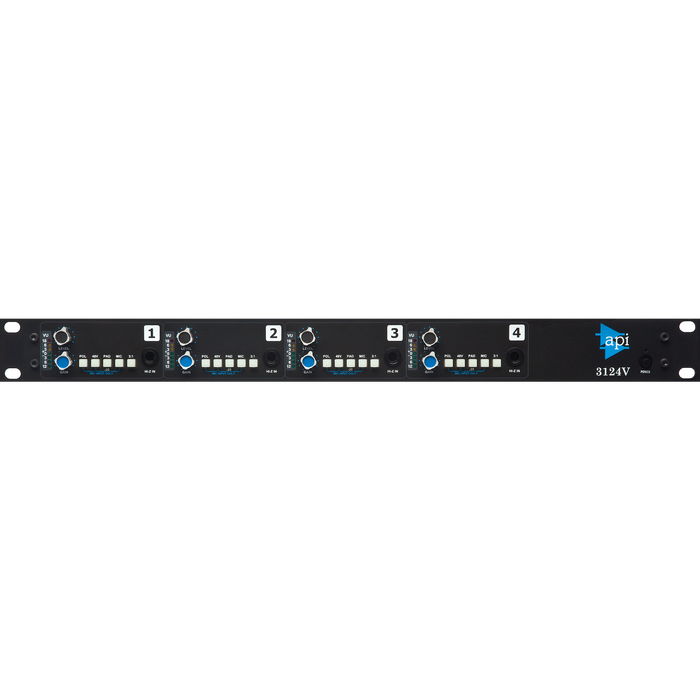 API 3124V Discrete 4-Channel Mic PreAmp