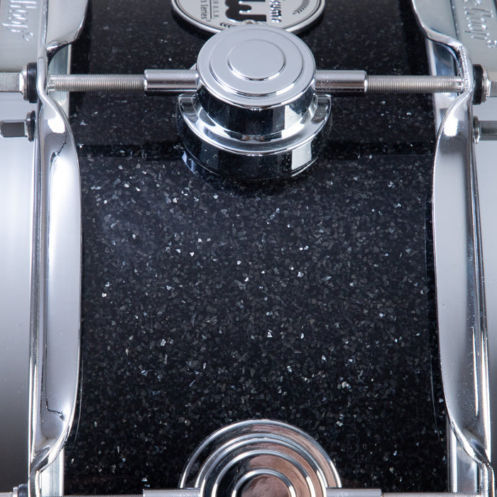 DW 5 x 14-Inch Collector's Series 333 Maple Snare Drum - Black Ice with Chrome Hardware