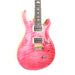 PRS Custom 24 10-Top Electric Guitar - Bonnie Pink With Natural Back