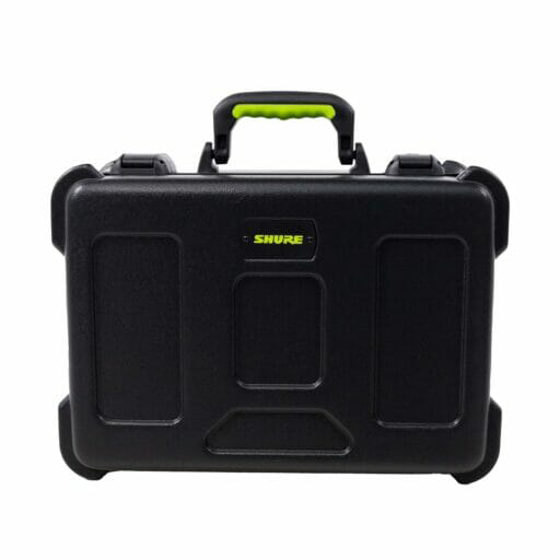 Shure by Gator SH-MICCASE15 Molded Case with Drops for 15 Wired Microphones and TSA-Approved Latches