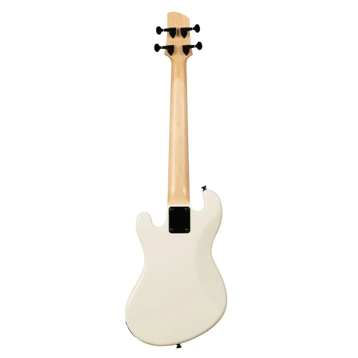 Kala Solid Body U•BASS 4-String Fretted Electric Bass Guitar - Sweet Cream - New