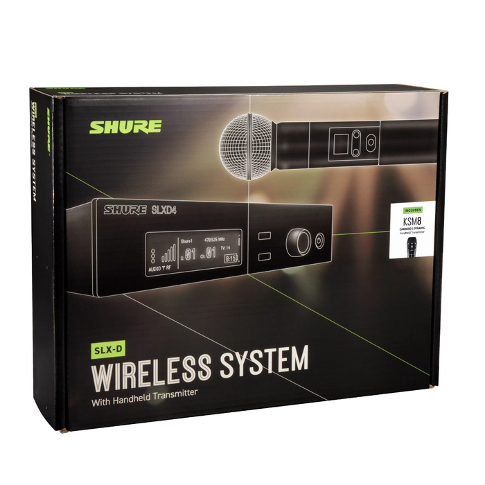 Shure SLXD24/K8B Wireless Microphone System - J52 Band