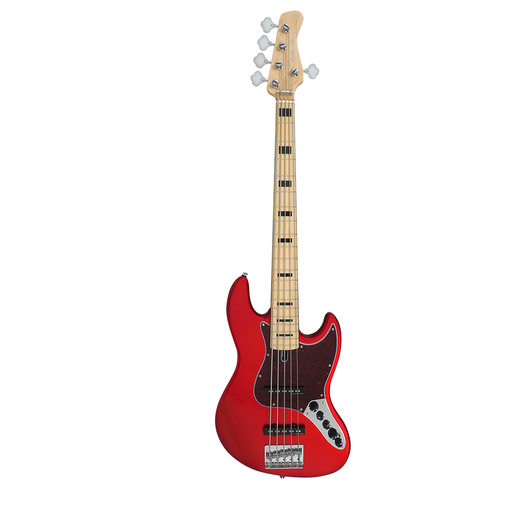 Sire Marcus Miller V7 Vintage Swamp Ash-5 Bass Guitar - Bright Metallic Red - New