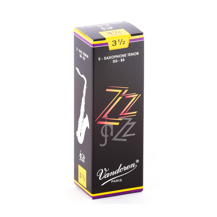 Vandoren SR42 ZZ Tenor Sax Reed 5-Pack - New,3.5