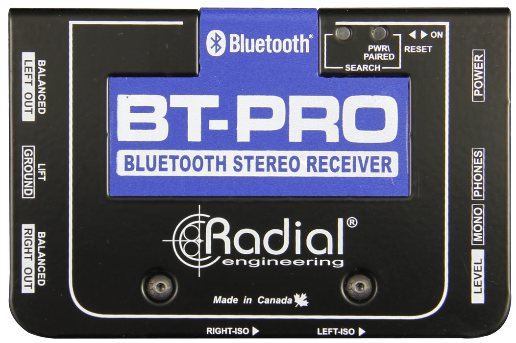 Radial BT-Pro Stereo Bluetooth DI Box