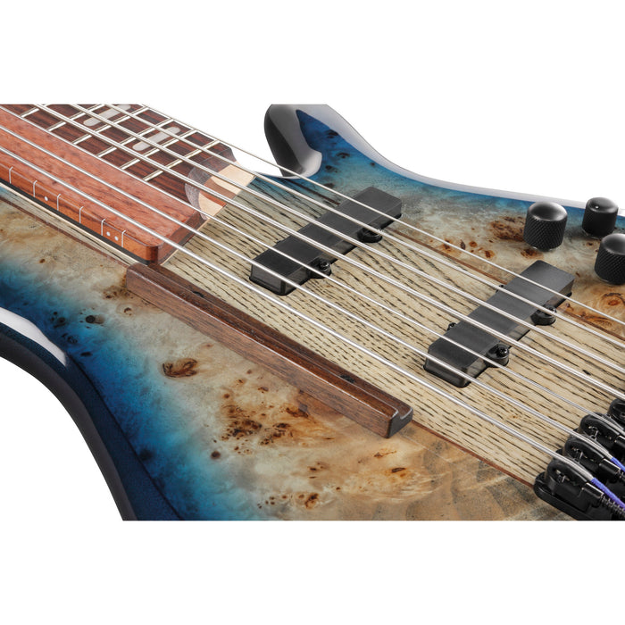 Ibanez SR Bass Workshop SRA7 7-String Bass Guitar - Cosmic Blue Starburst - New