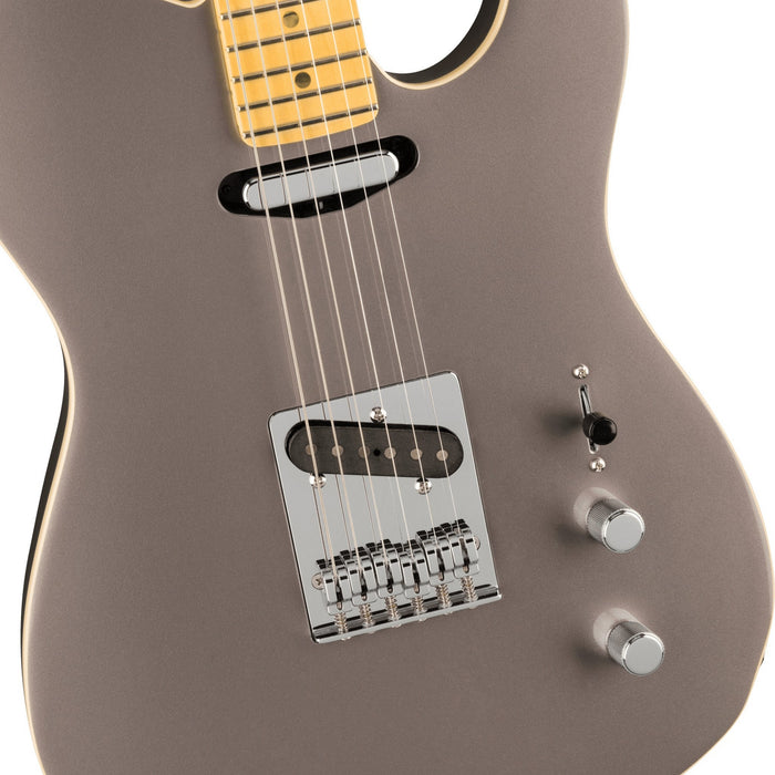 Fender Aerodyne Special Telecaster Electric Guitar - Maple Fingerboard, Dolphin Gray Metallic