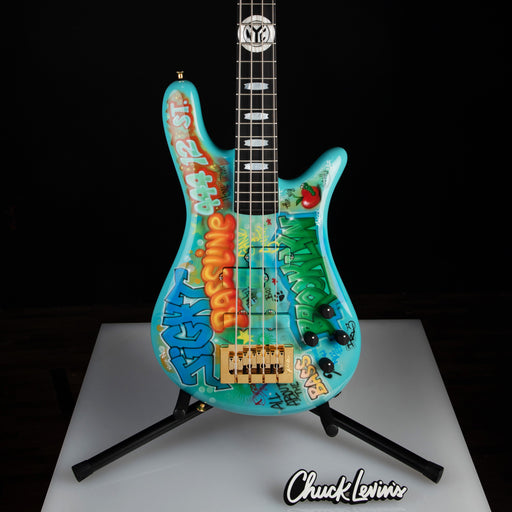 Spector USA Custom NS-2 NYC Graffiti Collection Limited Edition Bass Guitar - CHUCKSCLUSIVE - #1594