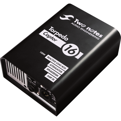 Two Notes Torpedo Captor 16-Ohm Reactive Load Box DI and Attenuator