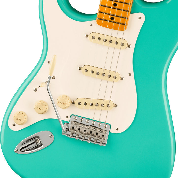 Fender American Vintage II 1957 Stratocaster Left-Handed Electric Guitar - Maple Fingerboard, Sea Foam Green