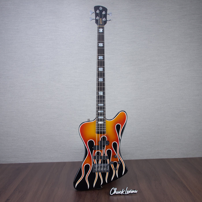 Spector USA Custom NS-2X Hot Rod Series Painted by Dan Lawrence Electric Bass Guitar - Hot Rod #1 - CHUCKSCLUSIVE - #1672