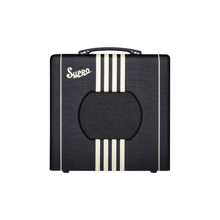 Supro Delta King 8 1x8-Inch Guitar Combo Amplifier - Black/Cream - New