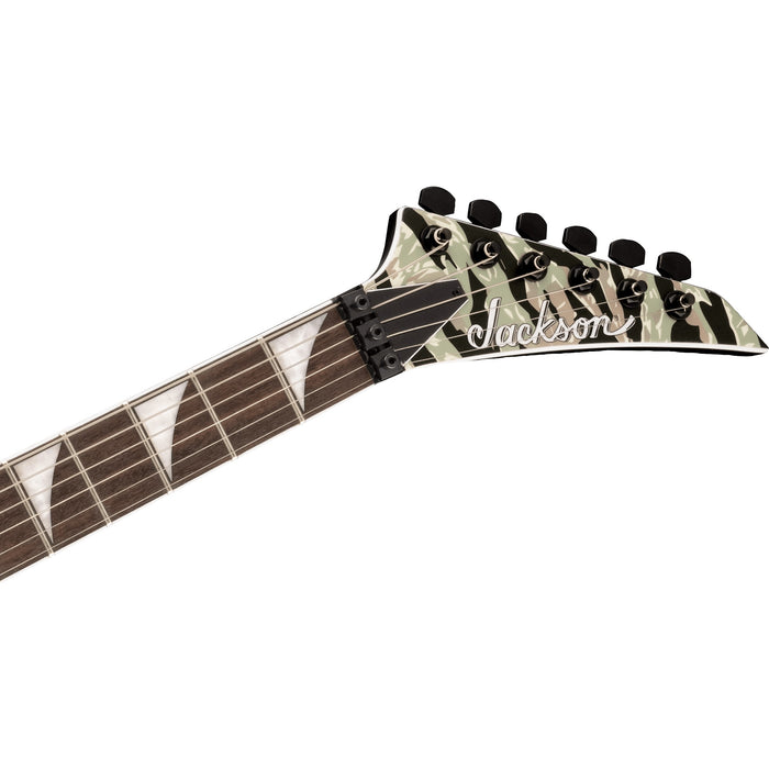 Jackson X Series Soloist SLX DX Camo Electric Guitar - Tiger Jungle