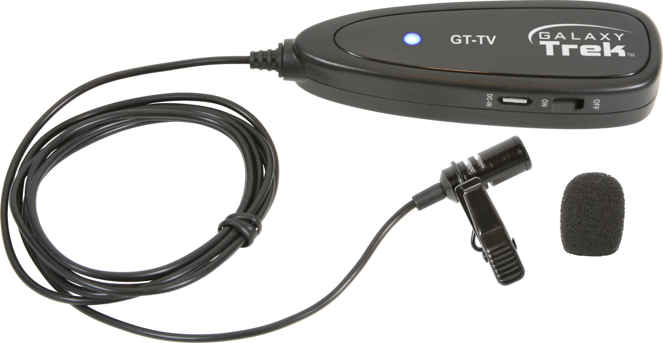 Galaxy Audio GT-VX Trek Portable Wireless Lavalier Microphone System - New