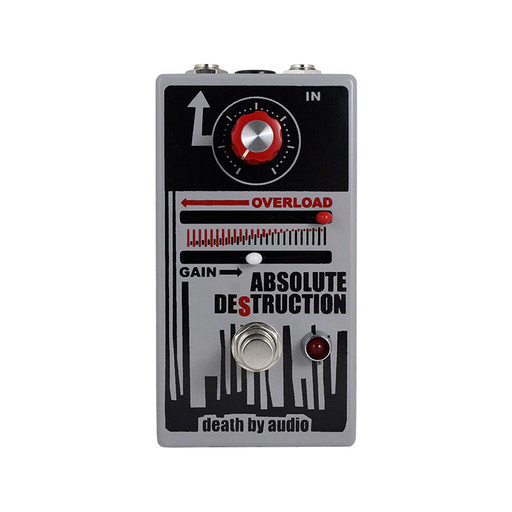 Death By Audio Absolute Destruction Fuzz/Distortion/Overdrive Guitar Pedal - Open Box, Demo, Mint