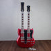 Gibson EDS-1275 Mid 60's Double Neck Electric Guitar - Red Sparkle Gloss