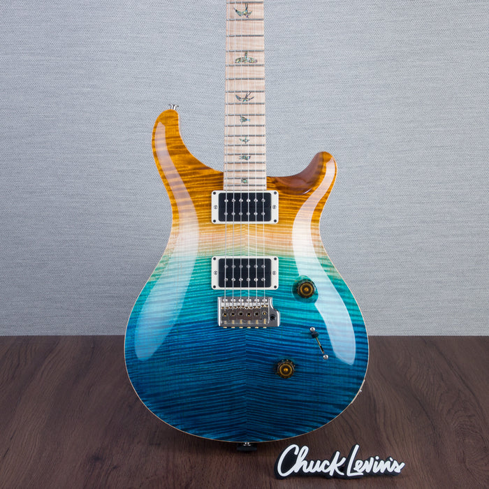 PRS Wood Library Custom 24 Electric Guitar - Private Stock Beach Fade Finish - CHUCKSCLUSIVE - #240383985