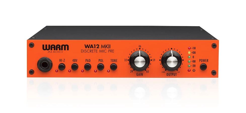 Warm Audio WA-12 MKII Discrete Microphone Preamp W/DI