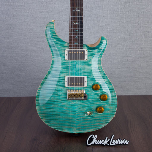 PRS Wood Library DGT Electric Guitar - Private Stock Bahamian Blue Finish - CHUCKSCLUSIVE - #240385597