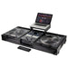 Odyssey Black Low Profile Rane Twelve and Rane Seventy / Seventy-Two Coffin Flight Case with Glide Platform